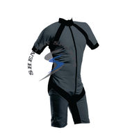 Combinaison de plongée haute qualité sur mesure, combinaison d'été de couleur bleu clair, vêtement d'entraînement à la mouche gratuit