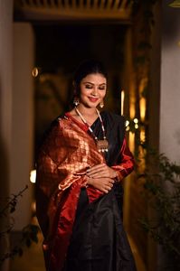 Saree de seda con estampado de arte indio, venta al por mayor, con blusa de diseño de piezas, 2022, tradicional indio, Wearby royal export - Product Image 5