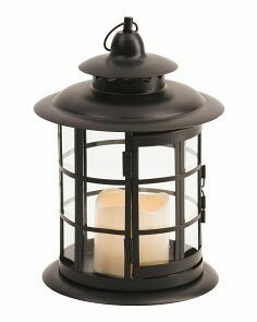 Linterna de vela de metal blanco y negro para artículo decorativo de fiesta de boda en casa - Product Image 5