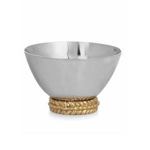 Handmade Stainless Steel Decorative <b>Bowl</b> Round Shape Customized Size <b>Dessert</b> Serving <b>Bowl</b> At Affordable Price - Product Image 5