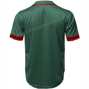 Maillot de Baseball en Polyester, de qualité supérieure, séchage rapide, anti-humidité, nouveau Design, 100% - Product Image 2