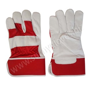 Guante de trabajo de soldadura de cuero, barato, gran oferta - Product Image 3