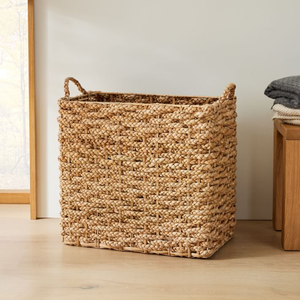 Panier multifonctionnel en jacinthe d'eau, panier de rangement suspendu, décoration d'intérieur - Product Image 3