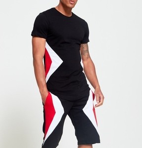 Conjunto deportivo de dos piezas para hombre, novedad, traje para el sudor, para el verano - Product Image 3