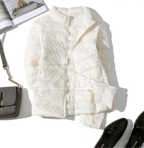 Chaqueta Acolchada Transpirable de Invierno para Mujer, de Primera Calidad, con Logotipo Personalizado, Acabado Sostenible, Lona Teñida Lisa - Product Image 3