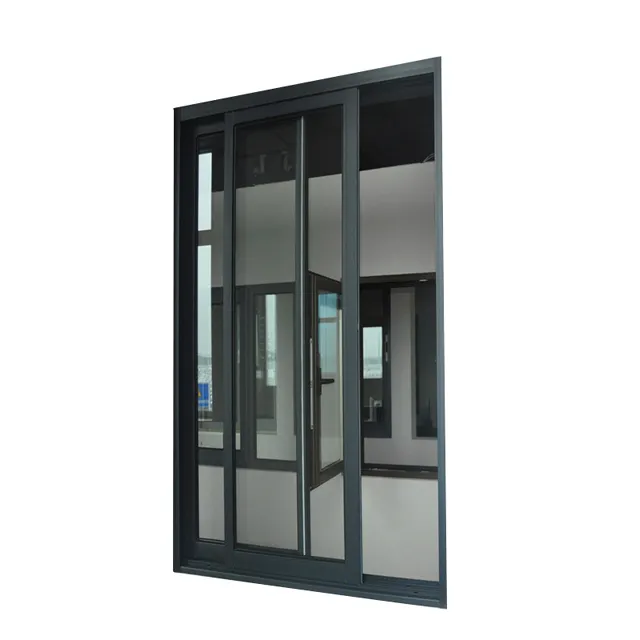 Nuevo modelo de ventana Nuevos productos Últimas ventanas y puertas de diseño Proveedor de China Precio deslizante de ventana corredera de aluminio