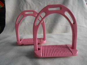 Estribos de caballo y suministros ecuestres, Material de acero inoxidable, Logo personalizado, antideslizante, estilo popular - Product Image 3