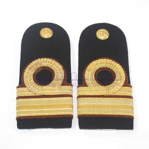 Nuevo capitán de barco correa de hombro deslizadores uniformes charreteras | Proveedor de charreteras de uniformes - Product Image 1