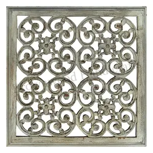 Hot Sale Wall Decorative Panel for Bedrooms and Office Decorative MDF Wood Carved Wall Panel Indian Manufacturer & Exporter