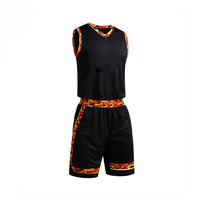 Seragam Basket Anak Custom, Pakaian Olahraga Custom Printing Berkualitas Tinggi, Bernapas, Cepat Kering, Grosir Kaos Basket