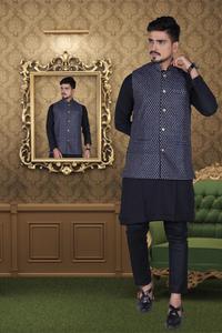 Kurta — panjabs traditionnel pour hommes, conception élégante, pour les pays du sud du Bangladesh, meilleure vente, - Product Image 6