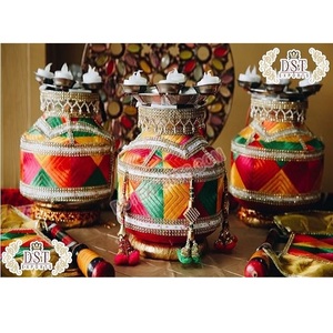 Jagoo Phulkari Punjabi para Bodas con Luces LED, Compre Decoración LED Jago para Bodas Punjabi, Jago Iluminado con Luces LED Decoradas con Phulkari - Product Image 1