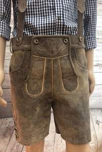 Jjans trachten-lederhosenstyl, negro - Product Image 5