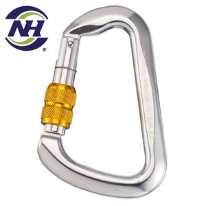 Mosquetón de puerta de aluminio ligero 24kn acabado anodizado para aplicaciones mineras - Product Image 3