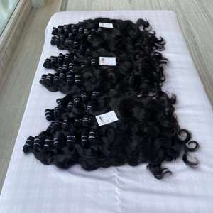 Pelucas de cabello humano indio virgen para mujeres negras, pelo peruano con cierre Frontal de encaje, 4x4, 13x4 - Product Image 5