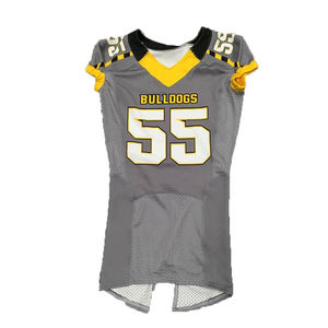 Maillots de football américain entièrement personnalisables ensemble respirant numéro de nom d'équipe uniformes à bas prix conception de sublimation complète - Product Image 4