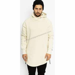 Sudadera con capucha transpirable para hombre de color liso personalizable último estilo hecho en fábrica para hombre - Product Image 1
