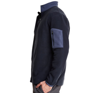 Veste polaire Softshell à fermeture éclair intégrale de la meilleure qualité Manteau de loisirs d'hiver en plein air avec col montant XL Tarifs de gros - Product Image 2