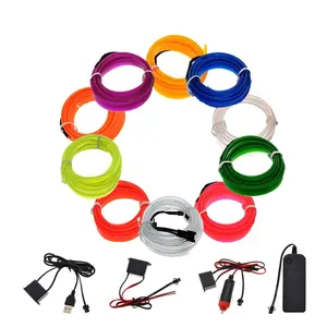Câble lumineux LED fluo, Flexible et étanche, rvb, 1/3/5m, 3V - Product Image 1