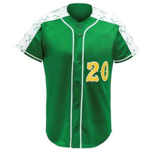 ชุดกีฬาสำหรับผู้ใหญ่ พิมพ์ลายดิจิทัล โพลีเอสเตอร์/คอตตอน แห้งเร็ว ระบายอากาศได้ดี สำหรับนักเบสบอลและซอฟต์บอล พร้อมโลโก้แบบกำหนดเอง - Product Image 3