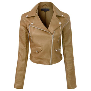 Chaqueta de piel de oveja de alta calidad personalizada para mujer, transpirable, decoración de camuflaje a rayas para exteriores, letras procesadas en bruto - Product Image 5