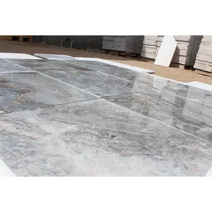 Turkish Luxury Marble Tiles Slab Ice Elegance Italian Factory Wholesale Supplier