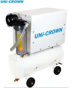 UN-300VHT-CNC fresadora CNC sin aceite AC 220V 1HP, sistema de vacío, bomba de vacío para CNC