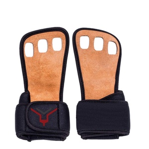 Protège-paume en acier inoxydable pour la gymnastique, accessoire de divertissement et de sport, 2 trous, protection des mains - Product Image 1