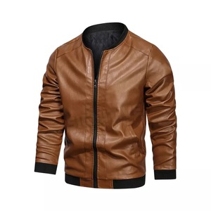 Hot Sale Fashionable Genuine Leather Jacket Custom Long Slim Fit Design Leather Jackets Foe <b>Boys</b> Wholesale Design - Product Image 5