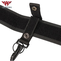 YAKED Tactique MOLLE Duty Gear Tactique Bataille Ceinture Accessoires Robuste Porte-clés Rapide Crochet En Métal pour Gamme Ceinture