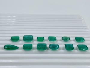 100% ธรรมชาติแซมเบียหลวมมรกตตัดพลอย65.60กะรัตหินมีค่า - Product Image 5