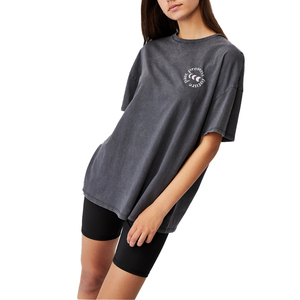 เสื้อยืดครอปผ้าฝ้ายนุ่มพิเศษสำหรับผู้หญิงเสื้อยืดครอปสำหรับ100% ปรับแต่งคุณภาพสูง - Product Image 5