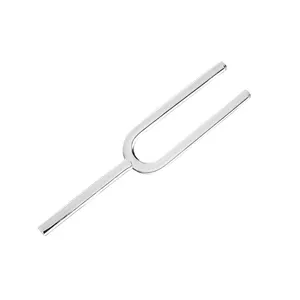 Diapasón de cristal de cuarzo de alta calidad, accesorio personalizado de acero inoxidable con sonidos de vibración y tamaño, diapasón curativo - Product Image 1