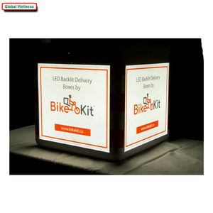 Wholesale Selling LED Backlight Folded Food & Grocery Delivery Box for Wholesale Purchasers