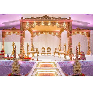 Mandalorian de mariage indien, ensemble élégant, en acier inoxydable, pour mariage traditionnel sud-indien - Product Image 1