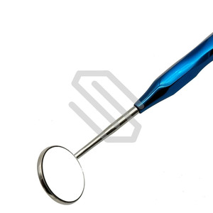 Espejo Dental con Etiqueta CE Recubierto de Plasma, Mango Hueco de Acero Inoxidable, Espejos Extraíbles, Inspección de Boca, Manual, Dentistas Usados - Product Image 3