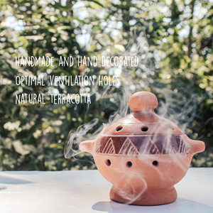 Thích Hợp Cho Nón, Khoai Tây Chiên, Bột Và Nhựa-Được Làm Thủ Công Tại Ecuador-Đốt Hương Palo Santo-PALOSANTO Chorrera - Product Image 3