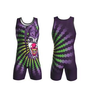 Combinaison de sport en spandex/coton sublimé sur mesure, à séchage rapide et respirante, pour la lutte - Product Image 4