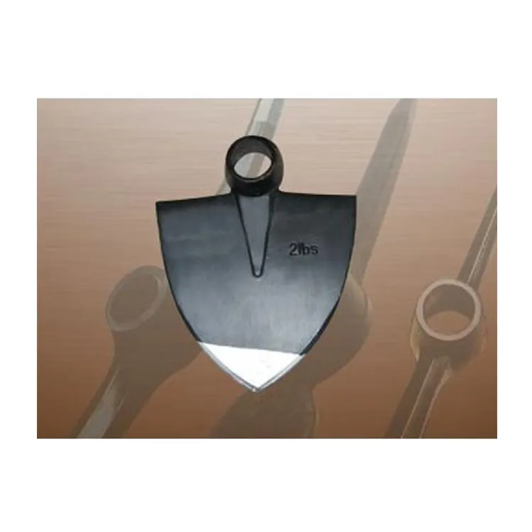 Top Quality High Durability Steel Forged Pointed Triangular Shape Agricultural Digging Garden Hand Tools Hoe