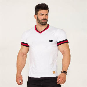 Camiseta Deportiva Informal de Algodón para Gimnasio, Talla Grande, Corte Regular para Hombre, Manga Larga, Tejido Satinado de Secado Rápido, Venta al Por Mayor - Product Image 3