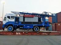 Foreuse hydraulique montée sur camion PRL Super Strong (PDTHR-200) pour puits d'eau, diamètre de forage max. 300 mm, puissance élevée 17 kW