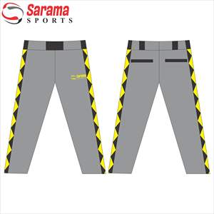 Pantalon de Baseball personnalisés pour hommes, uniforme d'équipe de Baseball, vente en gros - Product Image 3