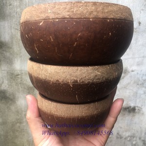 Cuenco de coco natural de alta calidad, cuenco de cáscara de coco, precio competitivo, venta al por mayor - Product Image 4