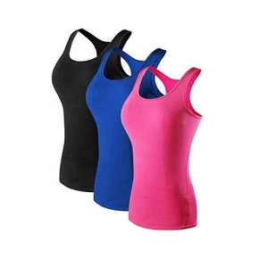Camiseta sin mangas con estampado sin costuras XL para mujer, chaleco de punto elástico transpirable para gimnasio, correr, deportes, superventas, informal de verano - Product Image 2