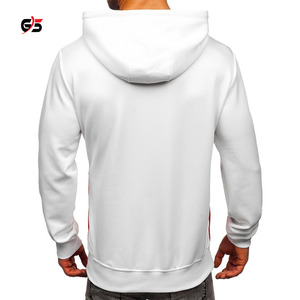 Sweat à capuche 100% coton molletonné pour homme, Logo personnalisé brodé, produit de haute qualité, Service OEM, 2020 - Product Image 2