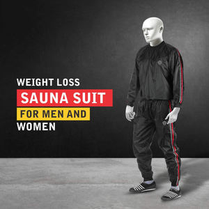 <b>Sauna</b> <b>Suit</b> Men and Women, Weight Loss Sweat <b>Suit</b> Jacket Pant Gym, Boxing Workout - Product Image 3