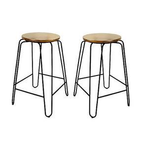 Wrought Iron And <b>Wooden</b> Tall <b>Stool</b> With Exclusive Quality Side <b>Stool</b> For Kitchen Cafe And Restaurant Usage - Product Image 6