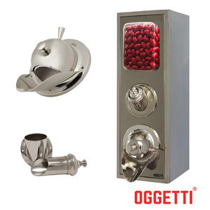 Silos à café en acier inoxydable de conception européenne classique-Gold Sier Bronze Cuivre Chrome Silos rectangulaires pliants écologiques - Product Image 4