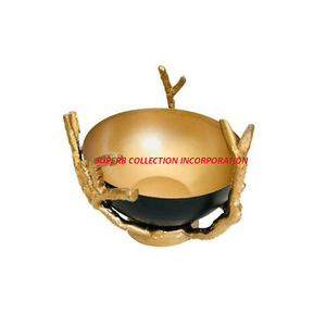 Cuenco para frutos secos con soporte para ramas de árbol, cuenco de lujo y elegante de nuevo diseño, venta directa de fábrica OEM - Product Image 1