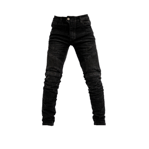 Jeans de moto pour hommes de catégorie AA Protection personnalisée de l'équipe de course Vêtements de sport respirants de grande taille approuvés CE Conception nervurée Ventilation - Product Image 3